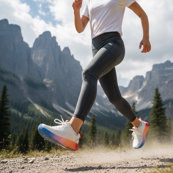 Aetrex Shoes - Aetrex Danika Women's Sneakers Ombré white/rainbow Sneakers Size-US 10/EU 41 EUC